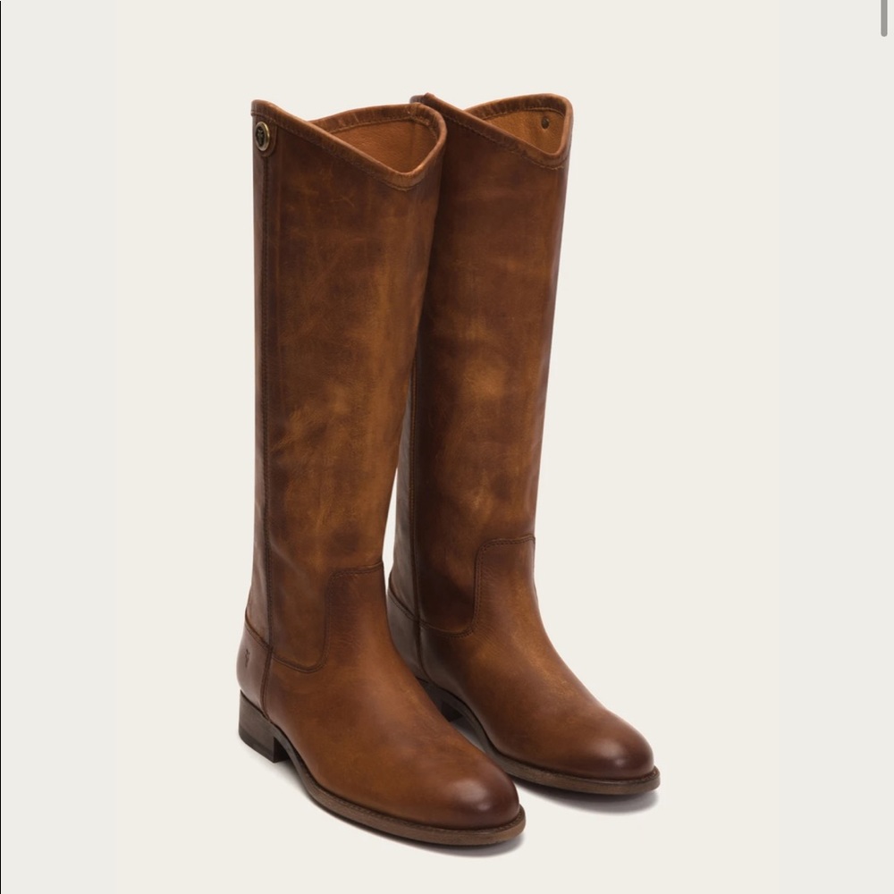 FRYE Melissa Button Riding Boots